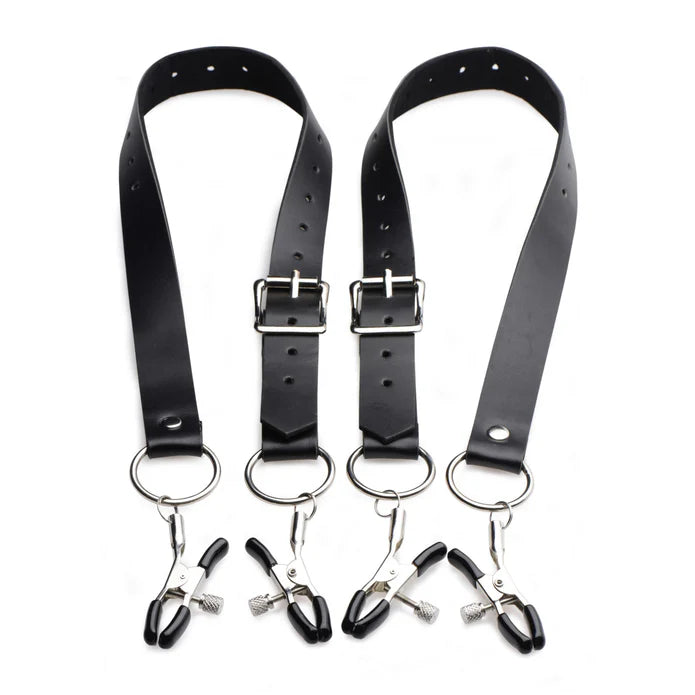 Master Series Labia Spreader Straps with Clamps