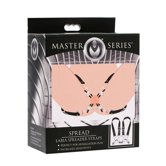 Master Series Labia Spreader Straps with Clamps