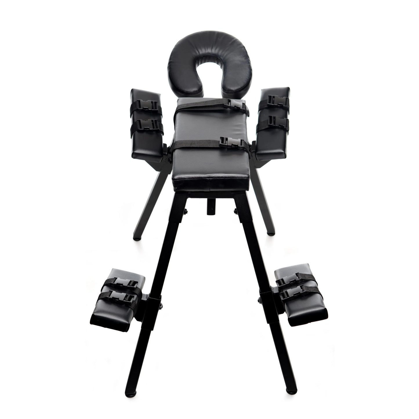 Master Series Obedience Extreme Sex Bench with Restraint Straps