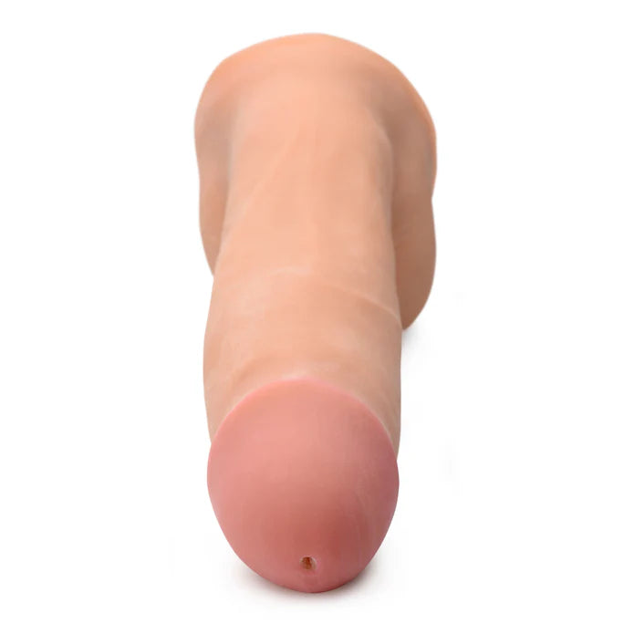 Loadz Squirting Dildo 8" with Reservoir in Balls