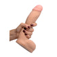 Loadz Squirting Dildo 8" with Reservoir in Balls
