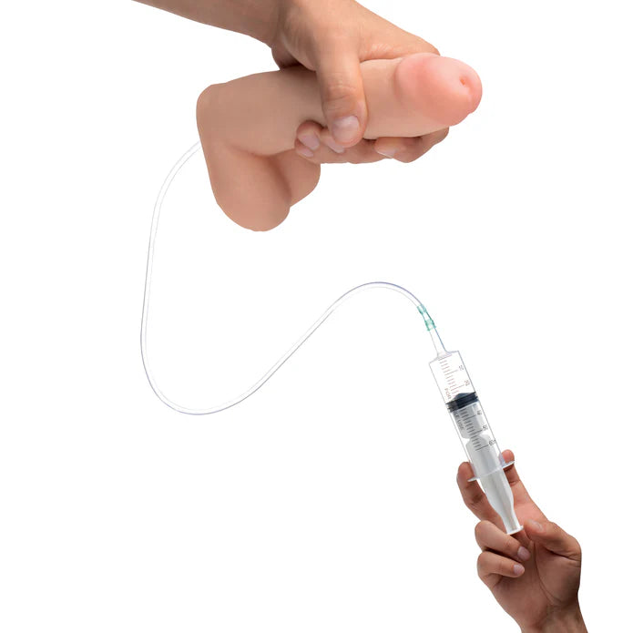 Loadz 8" Squirting Dildo with Syringe