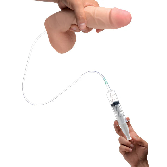 Loadz 9" Squirting Dildo with Syringe