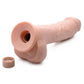 Loadz 8.5" Vibrating Squirting Dildo with Remote - Light