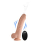 Loadz 8.5" Vibrating Squirting Dildo with Remote - Light