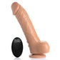 Loadz 8.5" Vibrating Squirting Dildo with Remote - Medium