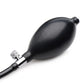 Master Series Ass Pand Large Inflatable Silicone Plug Black