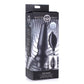 Master Series Ass Pand Large Inflatable Silicone Plug Black