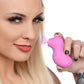 XR Brands | Shegasm Sucky Ducky Silicone Clitoral Stimulator Pink