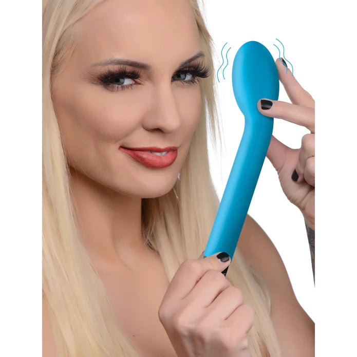 XR Brands | Bang! 10X G-Spot Rechargeable Vibrator - Blue