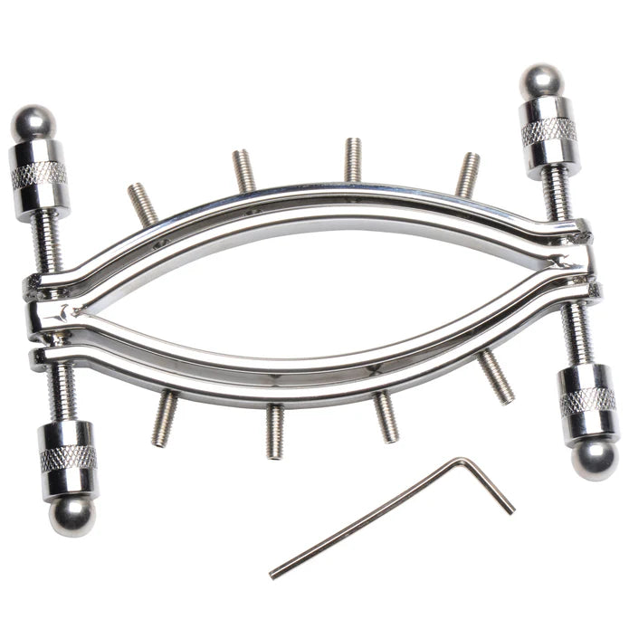 Master Series Spread 'Em Poker Labia Clamp with Adjustable Pressure Screws