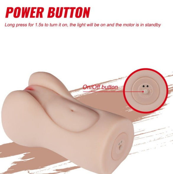 Xise Aggie Realistic Vibrating Vaginal Masturbator