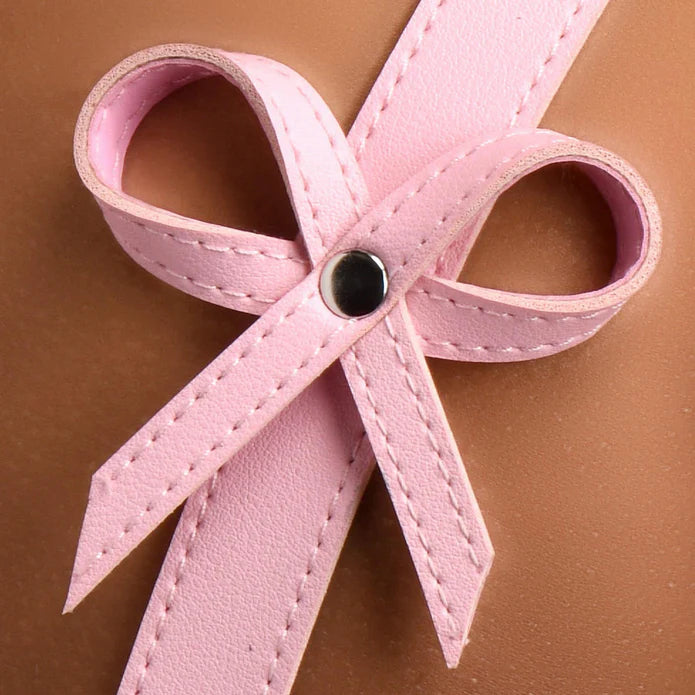 Strict Bondage Harness with Bows M/L Pink