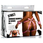Strict Bondage Harness with Bows M/L Pink