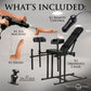 Master Series Ultimate Obedience Chair with Sex Machine