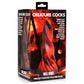 Creature Cocks Hell Kiss Twisted Tongues - Red 18.8cm Fantasy Dildo