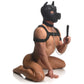 Master Series Full Pup Arsenal Set Neoprene Puppy Hood, Chest Harness, Collar W/ Leash, & Arm Bands