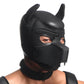 Master Series Full Pup Arsenal Set Neoprene Puppy Hood, Chest Harness, Collar W/ Leash, & Arm Bands