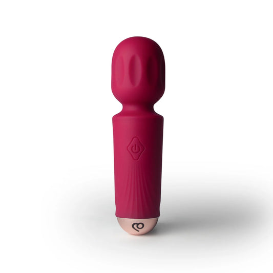 Rocks Off Rechargeable Mini Wand - Azalea Red
