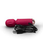 Rocks Off Rechargeable Mini Wand - Azalea Red