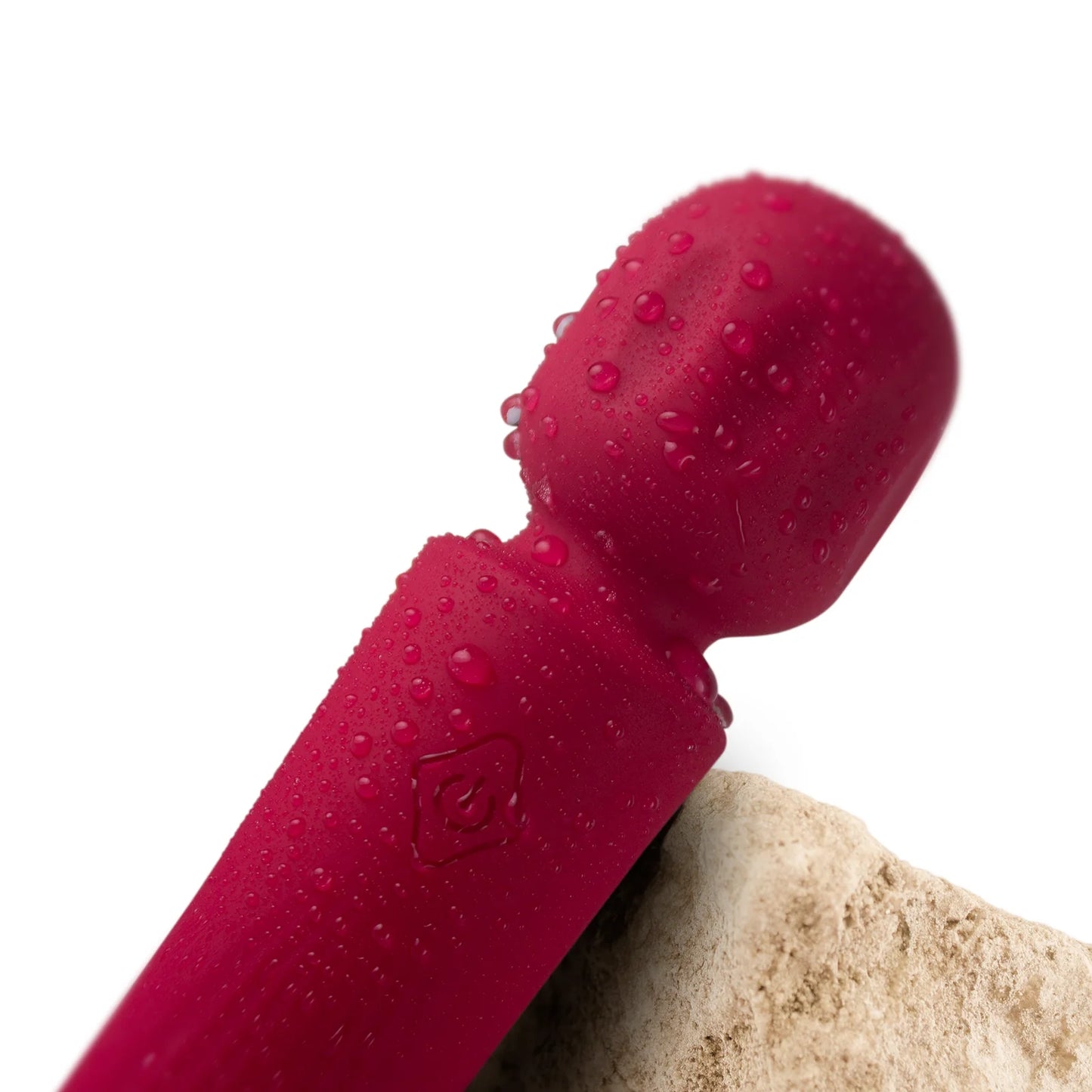 Rocks Off Rechargeable Mini Wand - Azalea Red