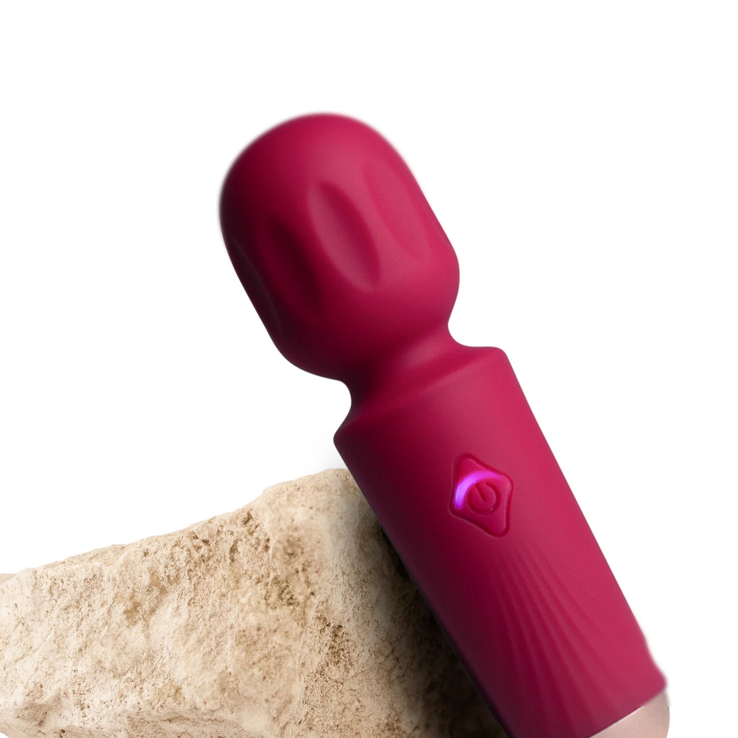 Rocks Off Rechargeable Mini Wand - Azalea Red