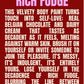 Valentino's Rich Fudge Chocolate Edible Body Paint 185g - Made in Australia