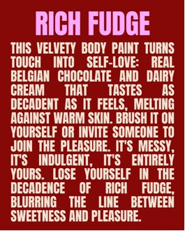 Valentino's Rich Fudge Chocolate Edible Body Paint 185g - Made in Australia