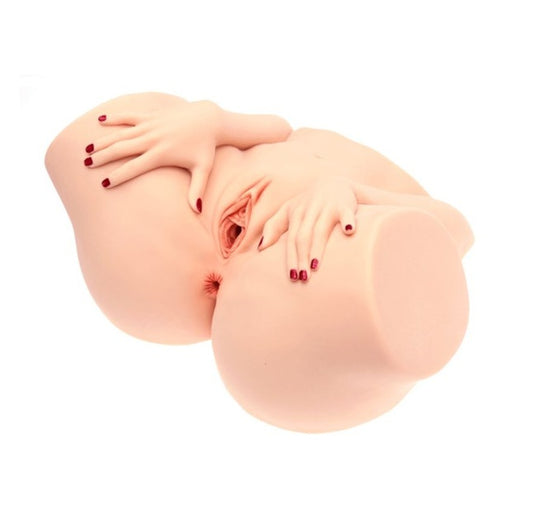 Naked Factory | Spread Me Pussy and Anal Masturbator Torso Barbie