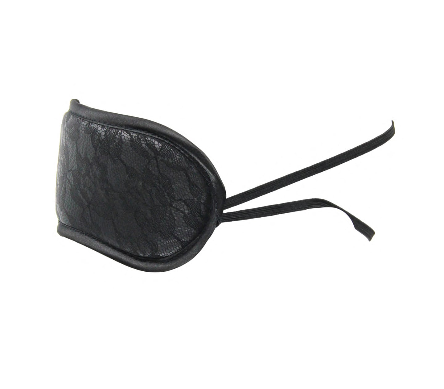Love In Leather Lace Print Soft Neoprene Blindfold B-BLI07