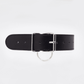 Love In Leather Faux Leather Collar With Dome Studs
