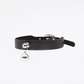Love In Leather Faux Leather Collar With Cat Bell