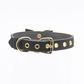 Love In Leather Faux Suede Leather With Centre Bow and Cat Bell