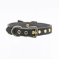 Love In Leather Faux Suede Leather With Centre Bow and Cat Bell