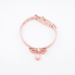 Love In Leather Faux Suede Leather With Centre Bow and Cat Bell