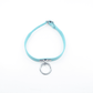 Love In Leather Faux Leather Collar With 1 Centre Dee And  3cm Ring