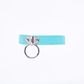 Love In Leather Faux Leather Collar With 1 Centre Dee And  3cm Ring