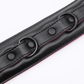 Love In Leather Padded Faux Leather With Hot Pink Lining