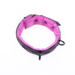 Love In Leather Padded Faux Leather With Hot Pink Lining