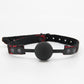 Love In Leather Satin & Lace Silicone Ball Gag B-GAG21