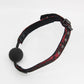 Love In Leather Satin & Lace Silicone Ball Gag B-GAG21