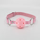 Love In Leather Breathable Faux Leather Gag B-GAG41