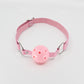 Love In Leather Breathable Faux Leather Gag B-GAG41