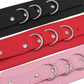 Love In Leather Faux Leather Wrist Cuffs With Buckle Closure And Detachable Chain Join