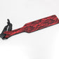 Love In Leather Lace Paddle Front With Ribbon Wrist Strap And Extra Soft Plush Backing B-PAD21