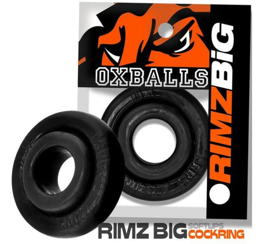 OxBalls Rimz Big Cock Ring Black