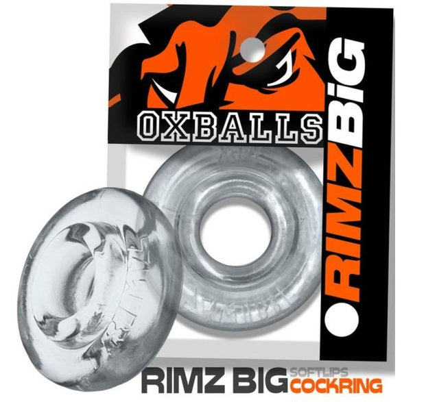 OxBalls Rimz Big Cock Ring Clear