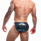 CUT4MEN Emerald Clip Tanga Brief Black Size S/M/L/XL