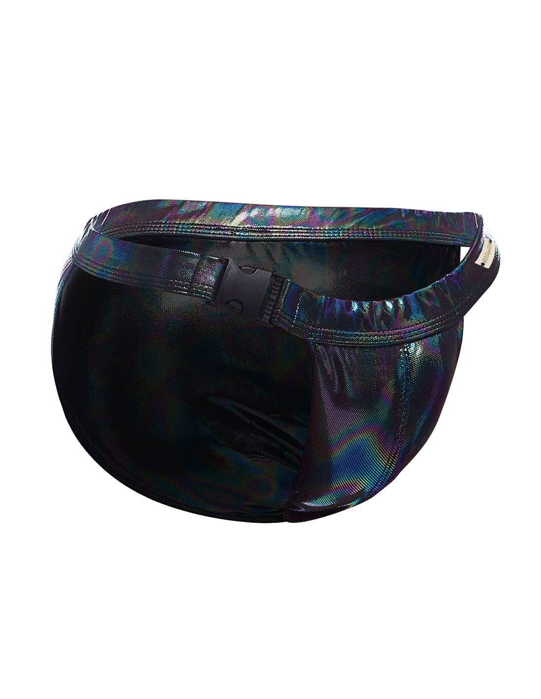 CUT4MEN Emerald Clip Tanga Brief Black Size S/M/L/XL