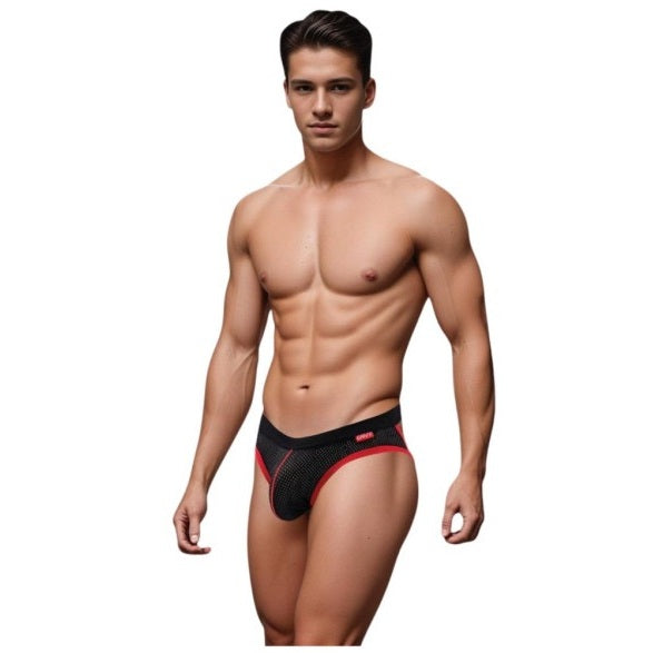 Envy Sport Mesh Jock Black Size S/M or L/XL